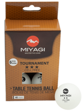 Bolas de Tenis de Mesa Tournament 3 Estrellas - TT-9903-BLAPelotas de tenis