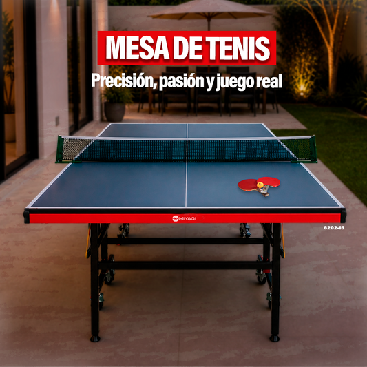¿Cómo elegir una mesa de tenis de mesa? Guía para escoger la mejor opción según tu espacio y nivel de juego
