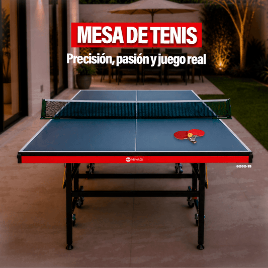 ¿Cómo elegir una mesa de tenis de mesa? Guía para escoger la mejor opción según tu espacio y nivel de juego - Dismovel