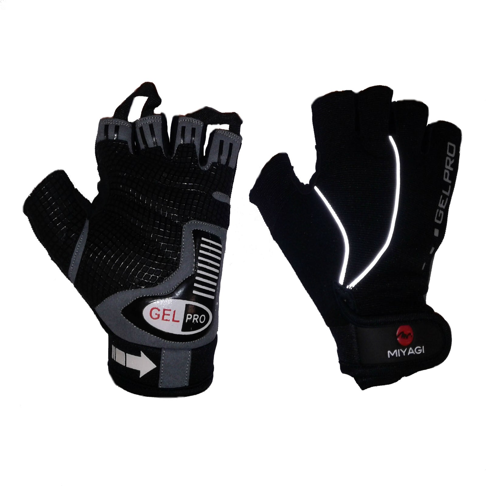 Guante Para Deporte Miyagi M161579 - Negro, L