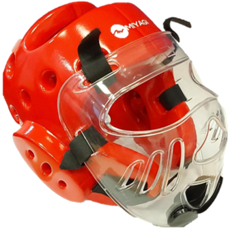 Casco Protector Careta Miyagi Taekwondo MX9412