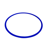 Aro Ula - Ula Plano en Plástico de 20” (50 cm) Khanpro KH1820 - KH1820 - NY