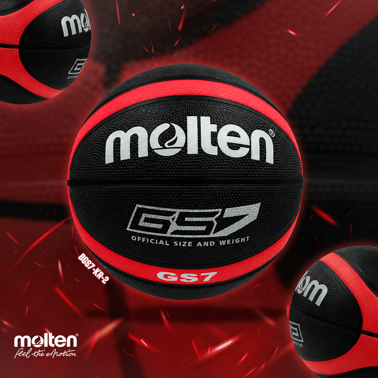 Balón de Baloncesto Molten BGS7-KR-2 - BGS7-KR-2Balón de Baloncesto