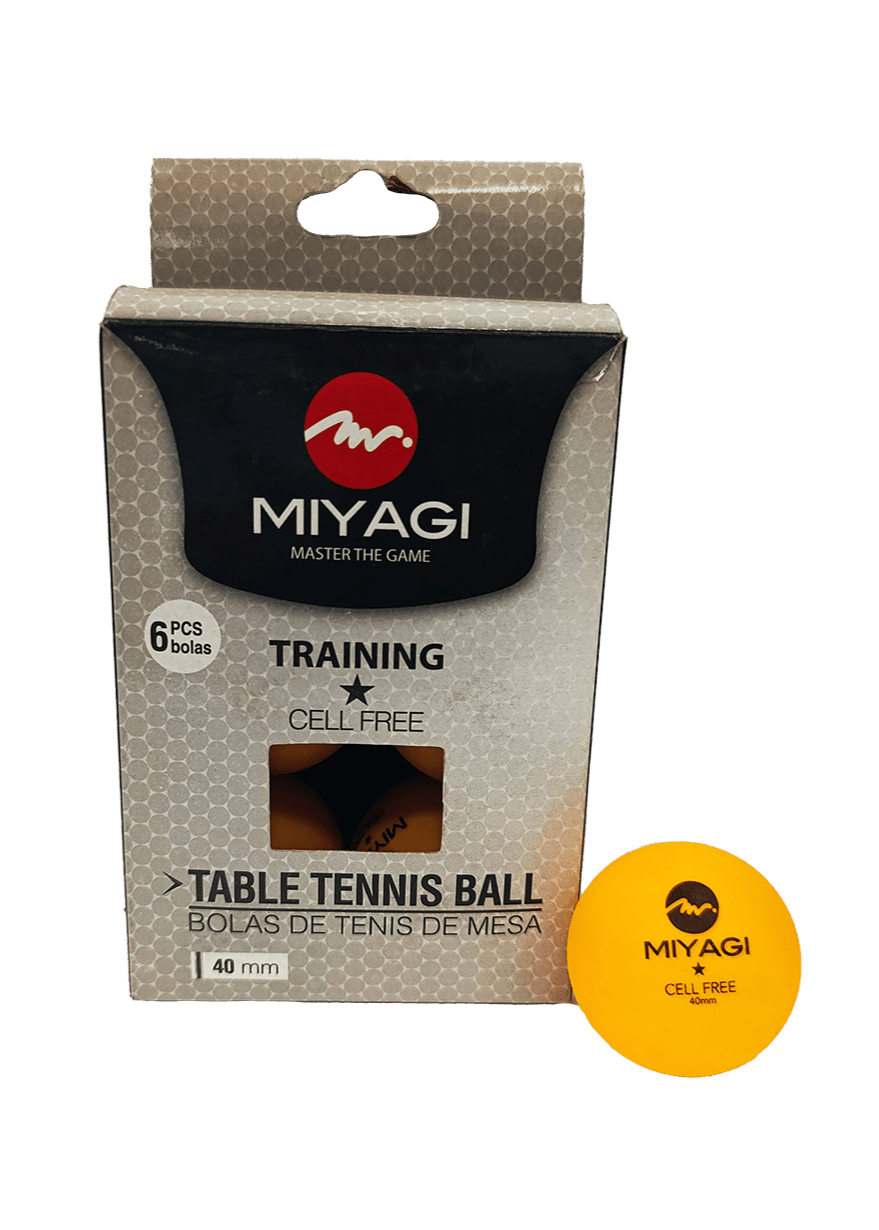 Bola de Tenis De mesa Training 1* Miyagi TT - 9901 - TT - 9901 - NAR