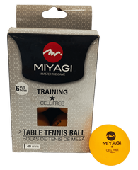 Bola de Tenis De mesa Training 1* Miyagi TT - 9901 - TT - 9901 - NAR