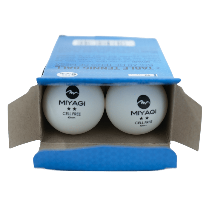 Bola Tenis De Mesa TOURNAMENT 2* Miyagi TT - 9902 - TT-9902-NARPelotas de tenis