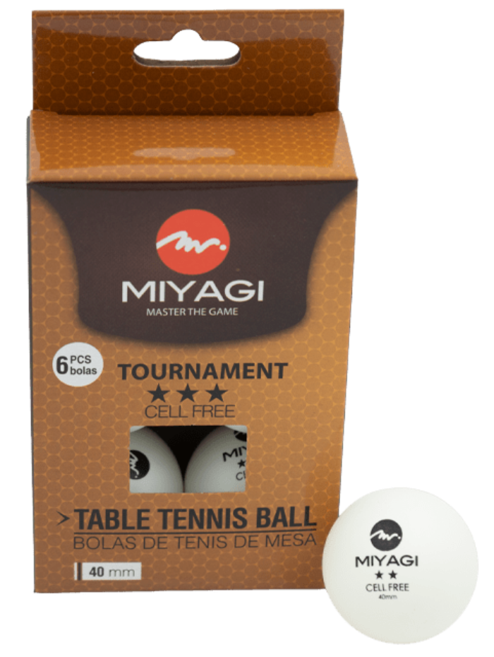 Bolas de Tenis de Mesa Tournament 3 Estrellas - TT-9903-BLAPelotas de tenis