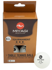 Bolas de Tenis de Mesa Tournament 3 Estrellas - TT-9903-BLAPelotas de tenis