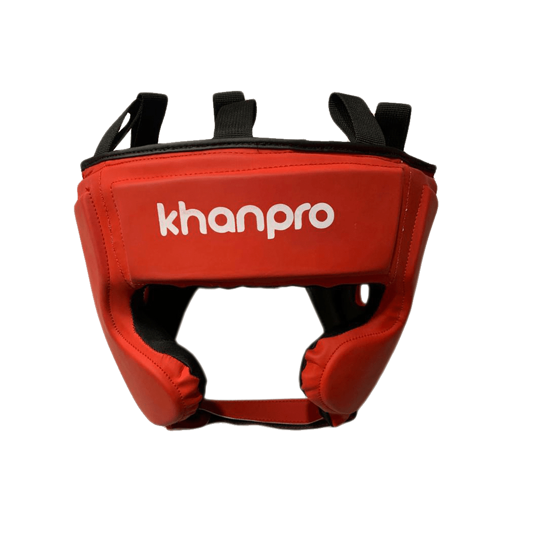 Casco Protector Boxeo Khanpro K917 - K917 - ROJ - XS