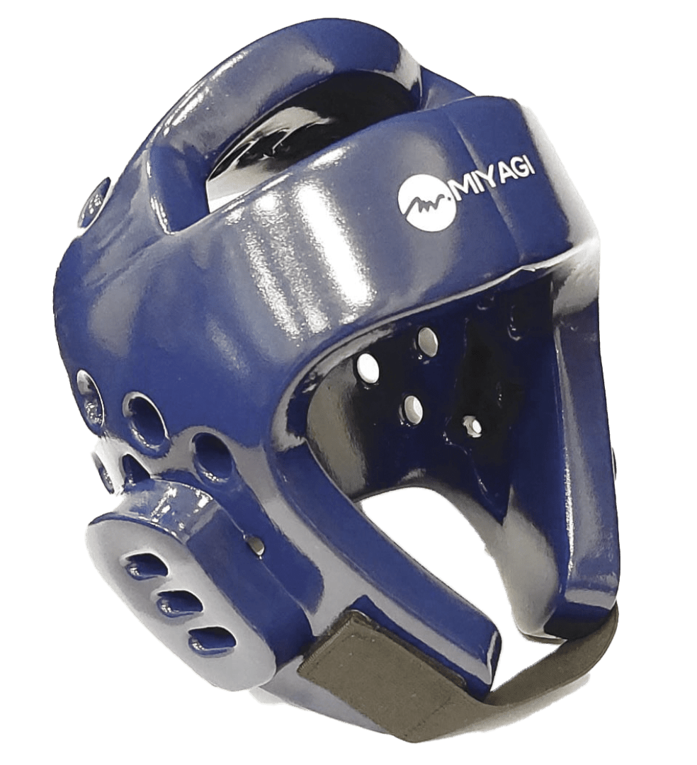 Casco Protector Taekwondo Miyagi MX9412A - MX9412A - AZU - XS
