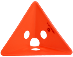 Cono Triangular de Polietileno con Huecos de 12CMS MIYAGI - M30245 - 12 - NARCono