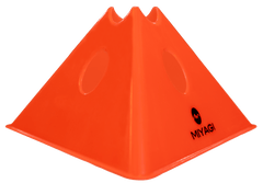 Cono Triangular de Polietileno con Huecos de 12CMS MIYAGI - M30245 - 12 - NARCono