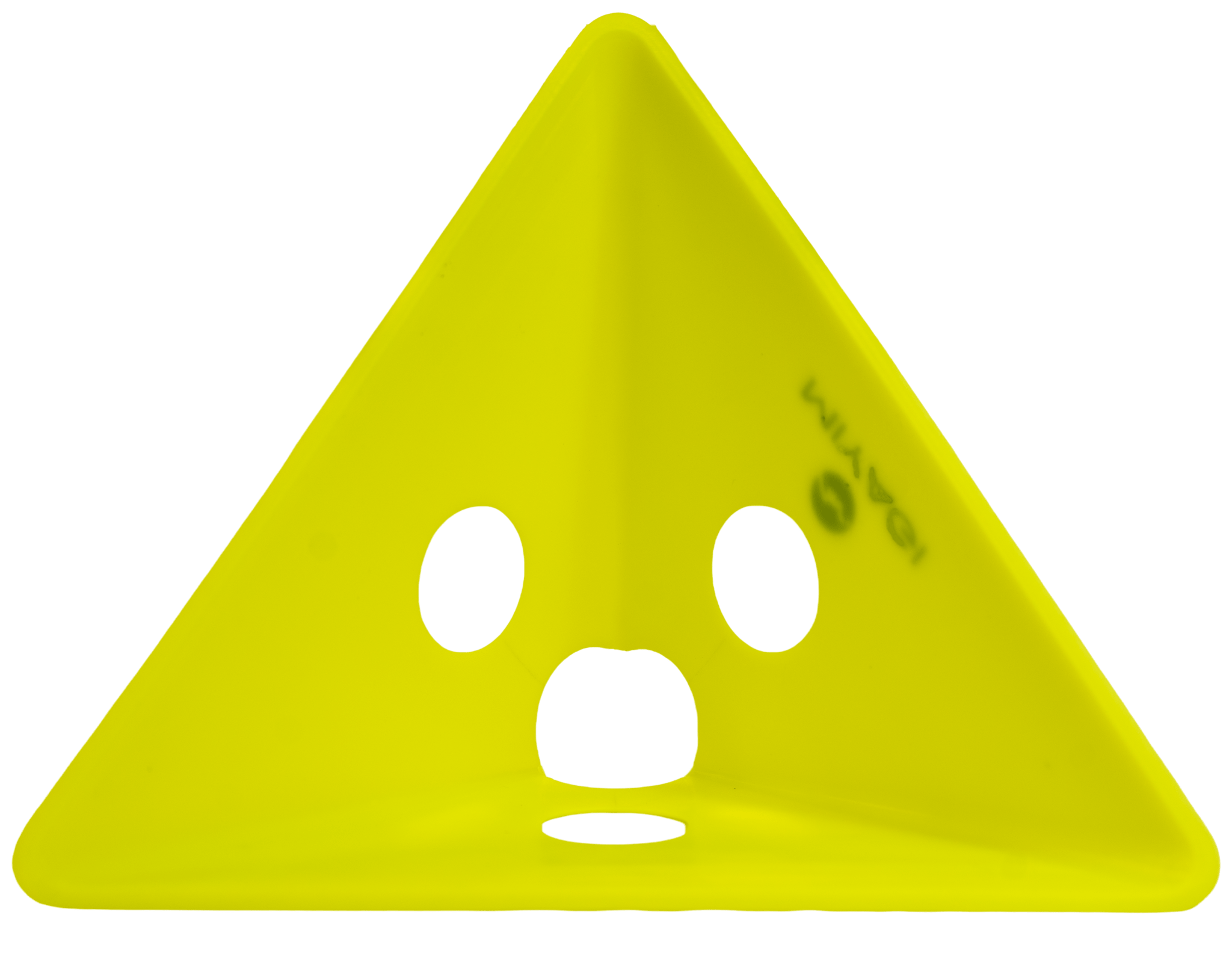 Cono Triangular de Polietileno con Huecos de 12CMS MIYAGI - M30245 - 12 - VERCono