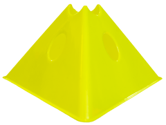 Cono Triangular de Polietileno con Huecos de 12CMS MIYAGI - M30245 - 12 - VERCono
