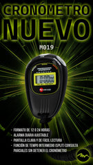 Cronómetro Electrónico Deportivo Miyagi M019 - M019Cronometro Digital