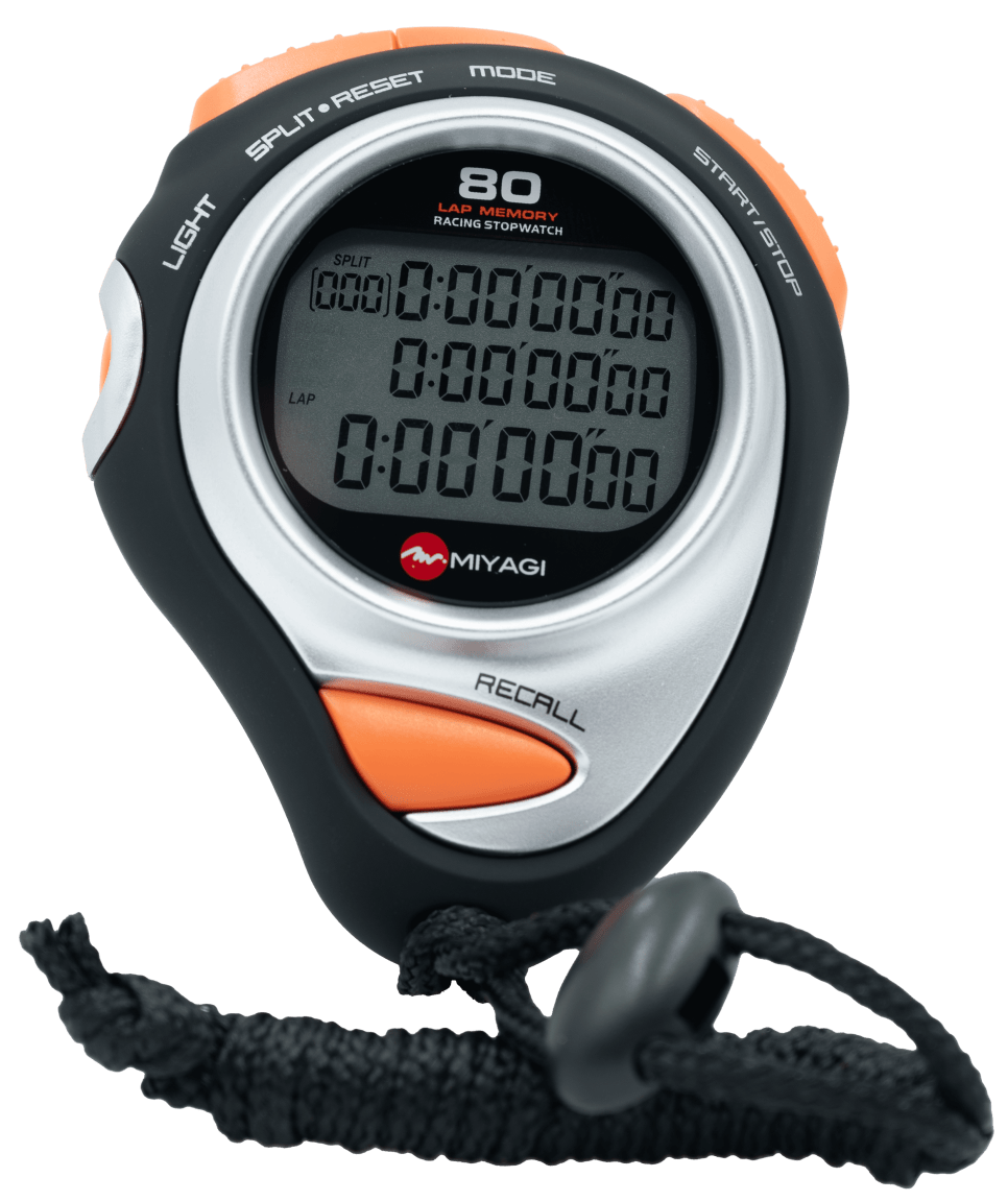 Cronometro Electronico Miyagi M6380 - M6380cronómetro 80 memorias