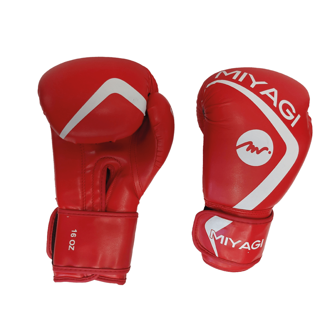Guante Boxeo Amateur Miyagi M01 - 160 - M01 - 160 - ROJ - 12