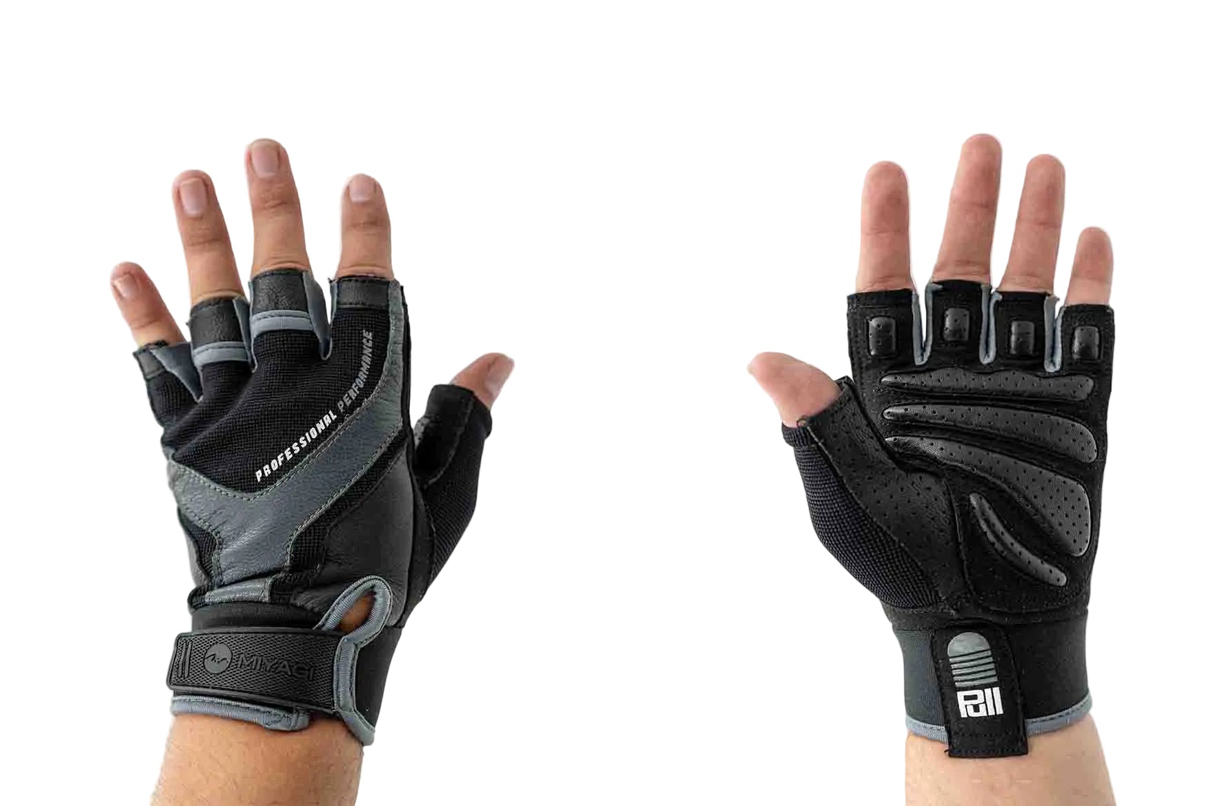 Guante Deportivo Miyagi M161038 - MG161038-GRI-LGuante Deportivo