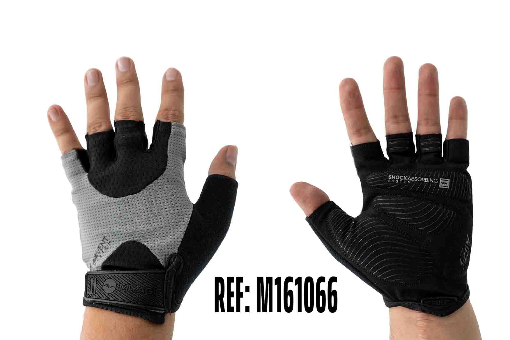 Guante Deportivo Miyagi MG161066 - MG161066-GRI-LGuante Deportivo