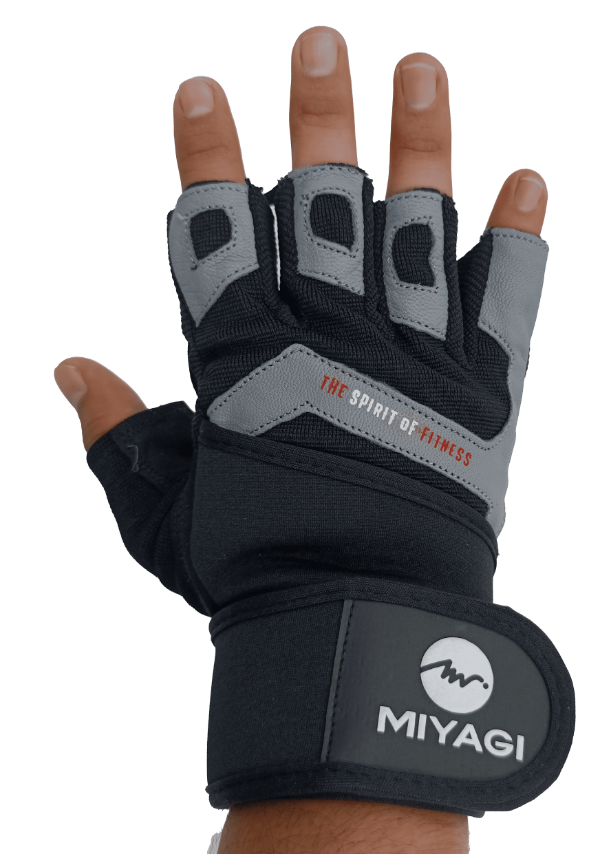 Guante deportivo Miyagi MG18275 - MG18275-GRI-XLGuante deportivo