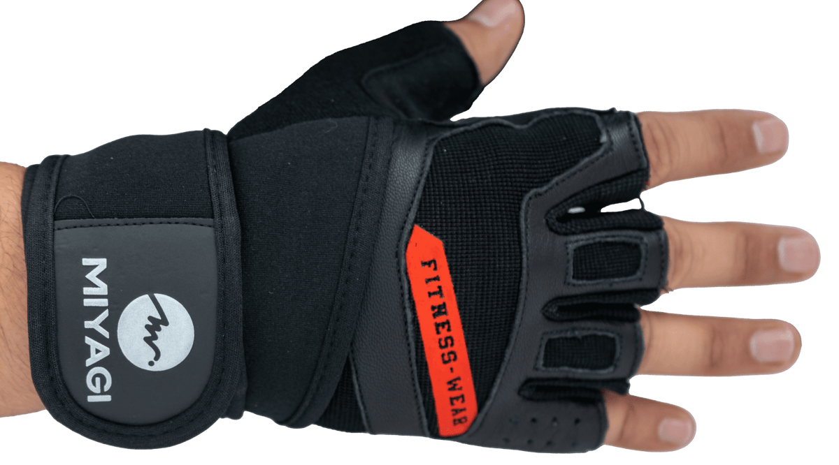 Guante deportivo Miyagi MG18278 - MG18278-NG-MGuante Deportivo