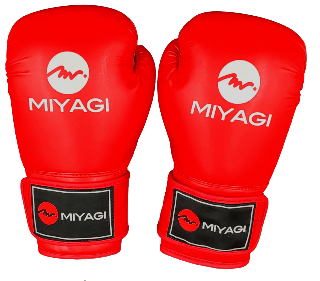 Guante Para Boxeo Amateur Miyagi M01160 - M01160-ROJ-12Guante de Boxeo