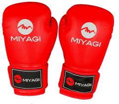 Guante Para Boxeo Amateur Miyagi M01160 - M01160-ROJ-12Guante de Boxeo