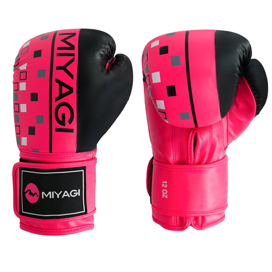Guantes Boxeo Amateur Miyagi M01 - 160 - PRT4 - M01-160-PRT4-8Guantes de Boxeo PRINT