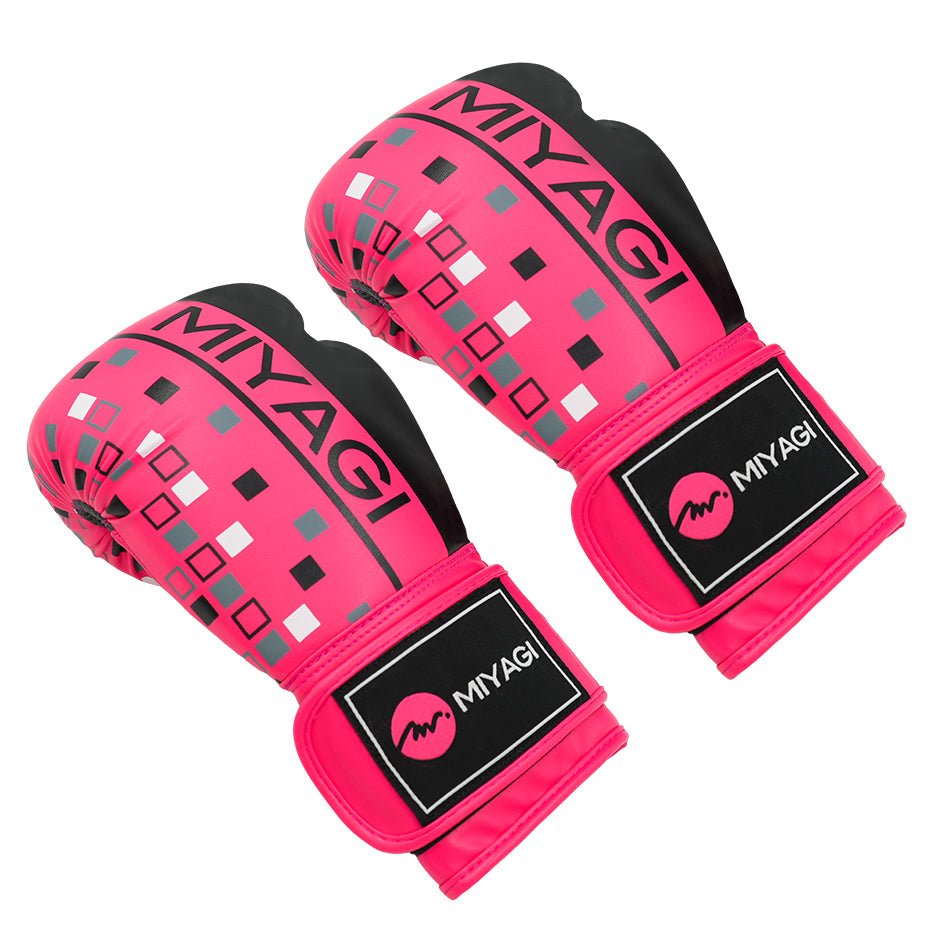 Guantes Boxeo Amateur Miyagi M01 - 160 - PRT4 - M01-160-PRT4-8Guantes de Boxeo PRINT