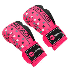 Guantes Boxeo Amateur Miyagi M01 - 160 - PRT4 - M01-160-PRT4-8Guantes de Boxeo PRINT