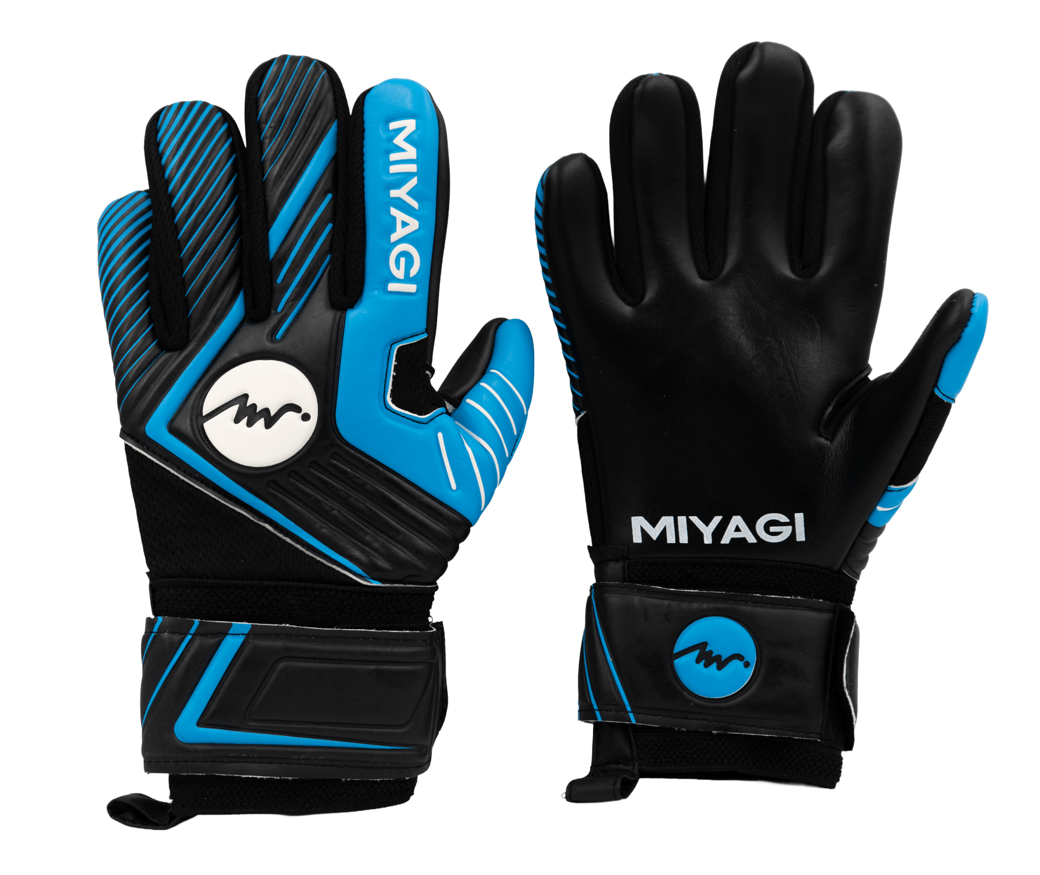 Guantes de Arquero Miyagi MG051 - MG051-AZU-REY-5Guante de Arquero