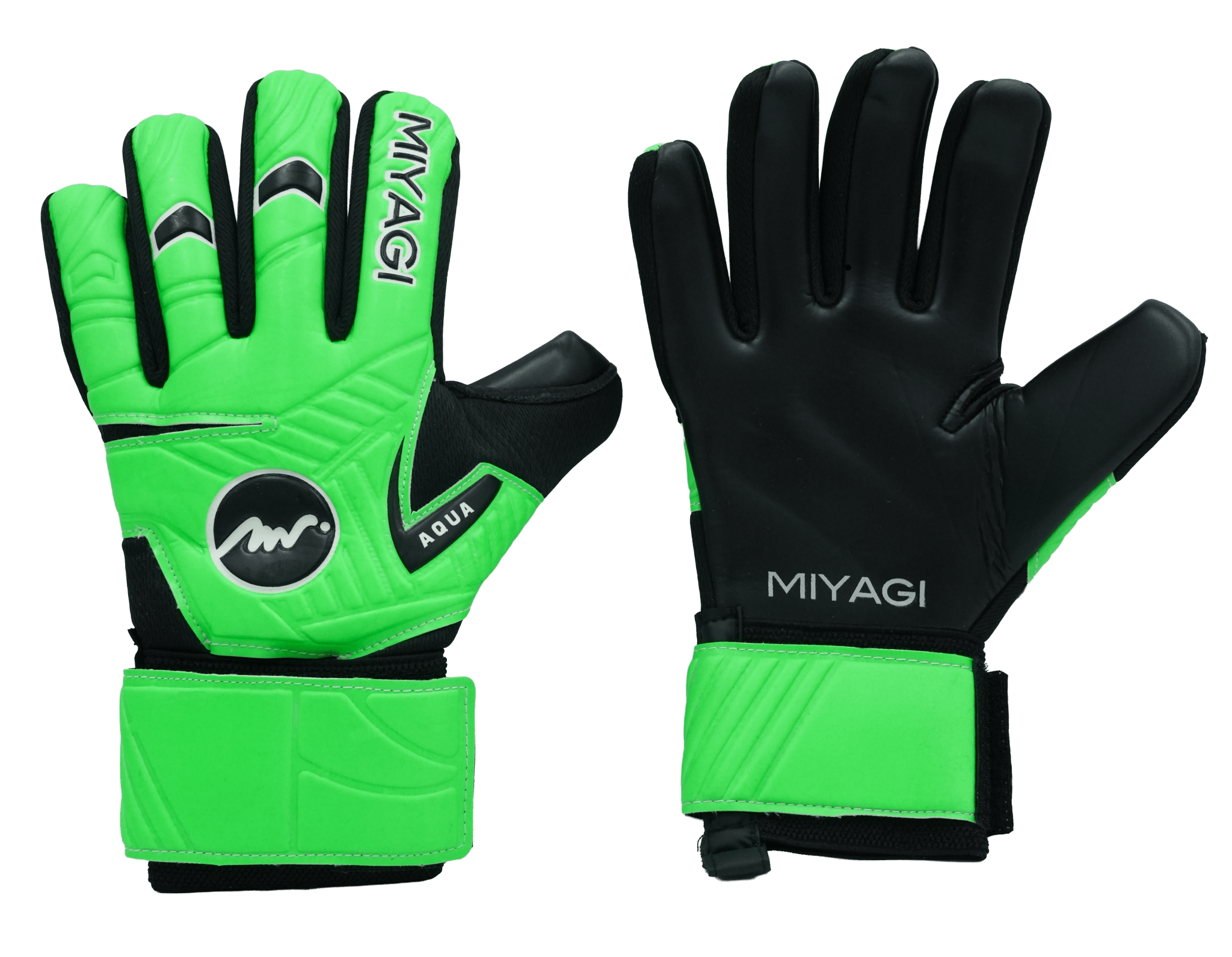 Guantes de Arquero Profesional Miyagi MG020 - MG020-VER-3Guantes de Arquero