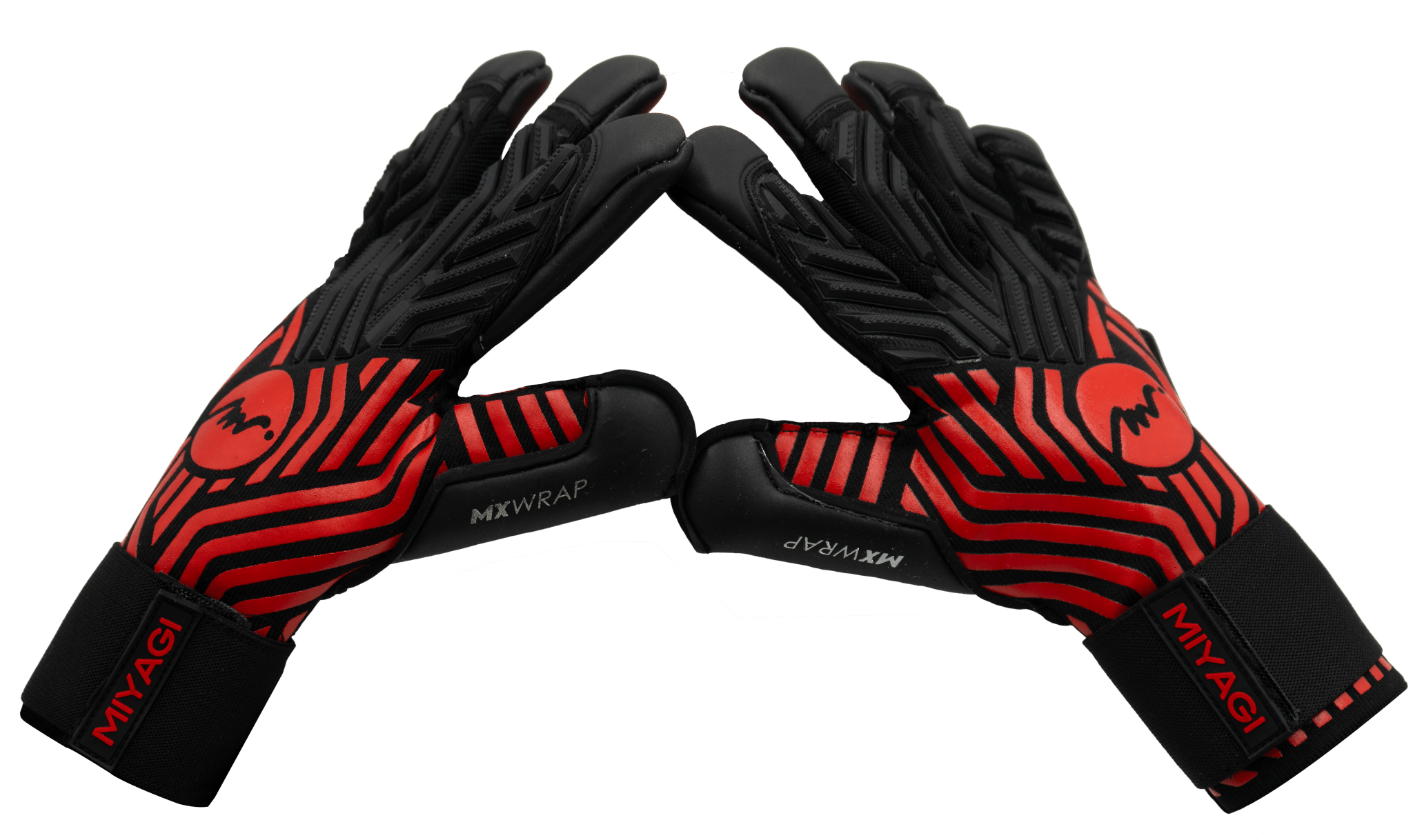 Guantes de Arquero Profesional Miyagi MG021 - MG021 - ROJ - 8Guantes de Arquero