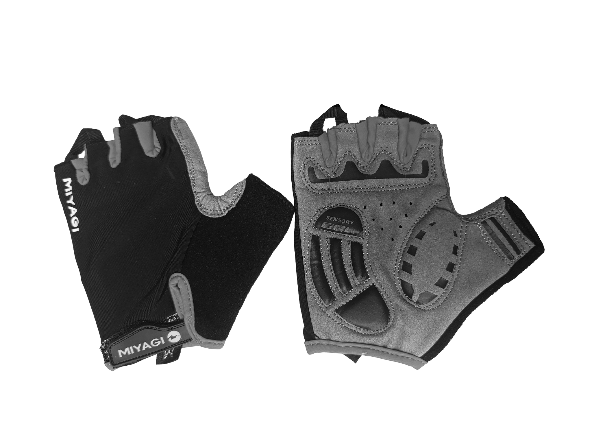 Guantes Fitness Multiuso Miyagi MG501159 - MG501159 - NG/GR - XL