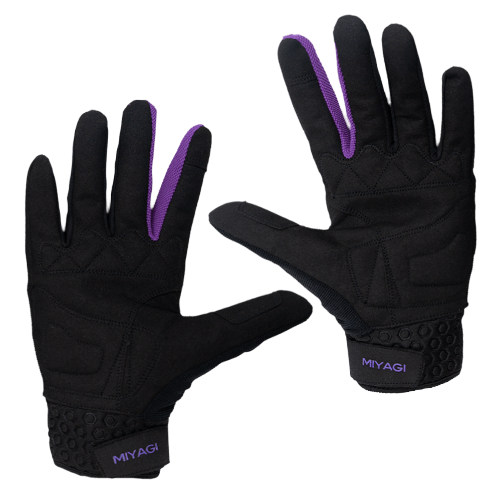 Guantes para Moto Miyagi 3101 NEG - M3101-NG/MOR-XSGUANTES PARA MOTO