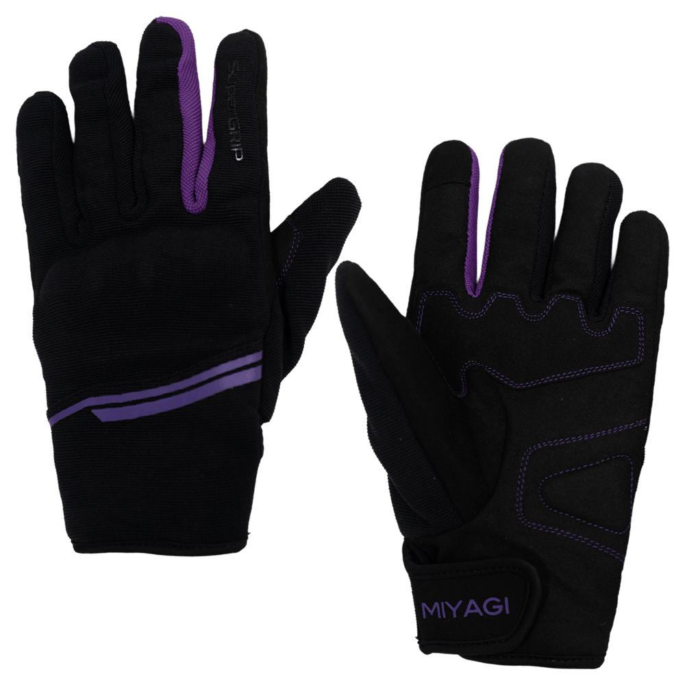 Guantes para Moto Miyagi 3117 - M3117-NG/MOR-XSGUANTES PARA MOTO