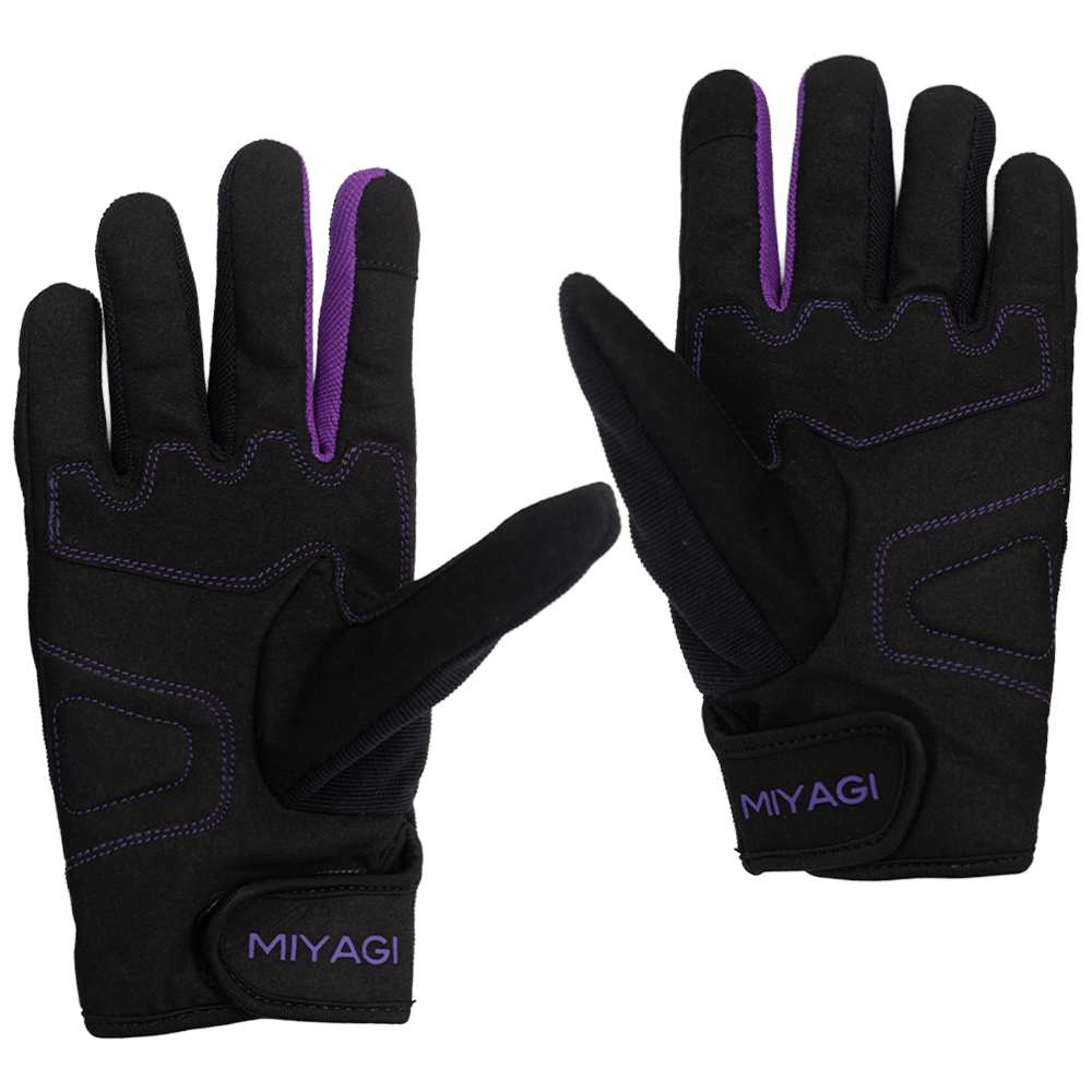Guantes para Moto Miyagi 3117 - M3117-NG/MOR-XSGUANTES PARA MOTO