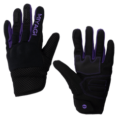 Guantes Para Moto Miyagi 3322 NEG - M3322-NG/MOR-XSGUANTES PARA MOTO
