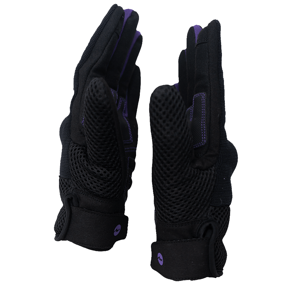 Guantes Para Moto Miyagi 3322 NEG - M3322-NG/MOR-XSGUANTES PARA MOTO