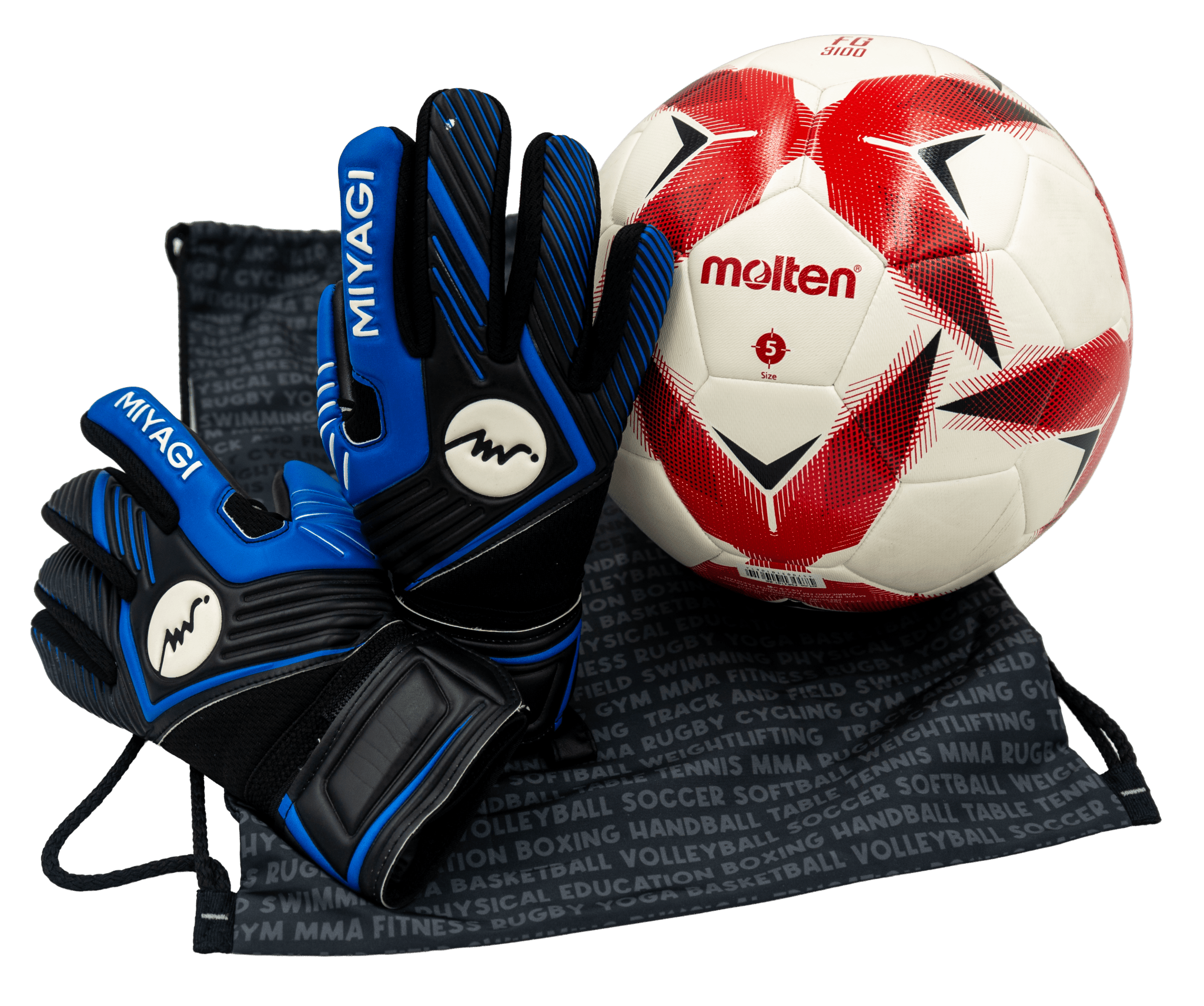 Kit Entrenamiento arquero Adulto - KIT-F5R3101RK-TULAM25-MG051AZUREY10kit deportivo