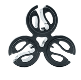 Gancho Clip Flexible Para 3 Ula Ula Miyagi M8608CP3