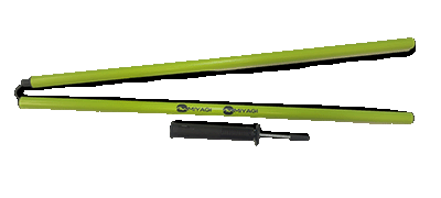 Obstáculo Plegable Punta Metal Verde Miyagi M8650ESP25