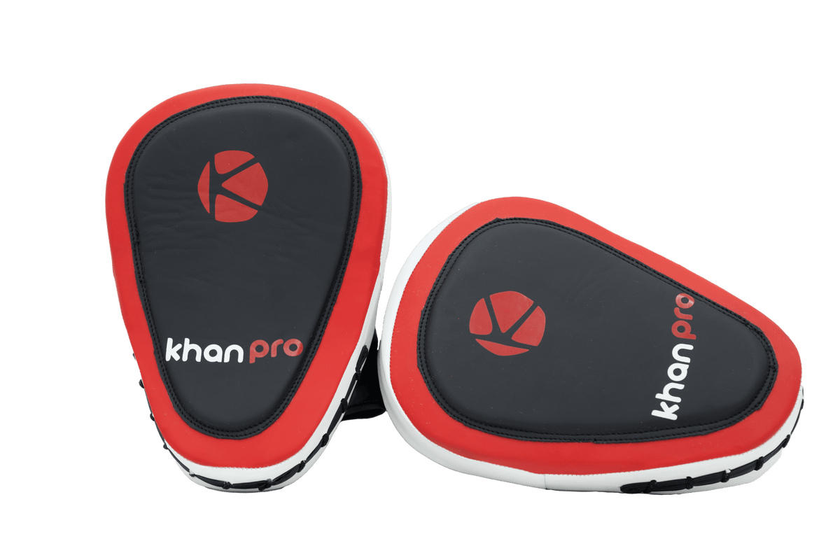 Manopla Boxeo Khanpro Pu K915 - K915 - NEG - ROJ