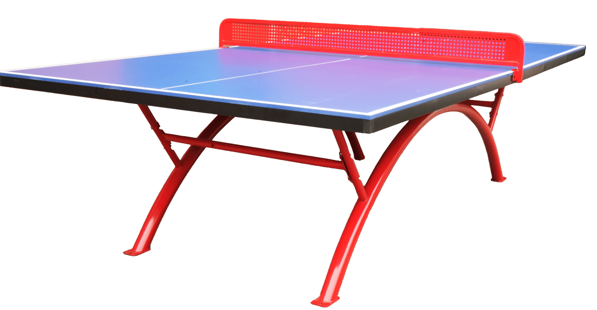 Mesa de Tenis de Mesa para Intemperie SMC 14 mm Miyagi - MSMC14-ROJMesa de tenis