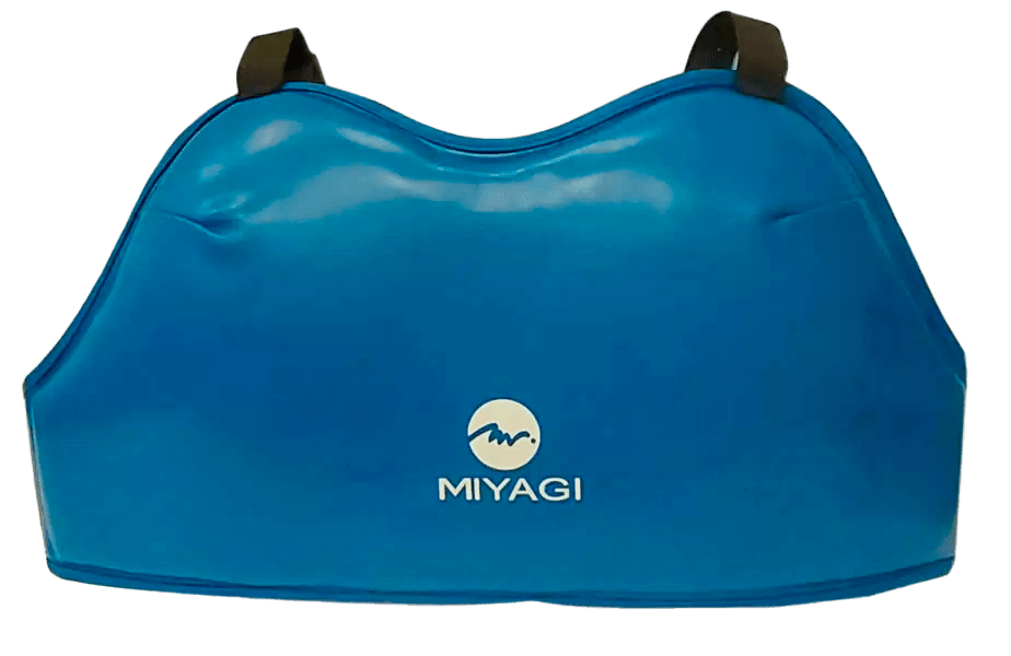 Pechera BRA Para Boxeo Miyagi MX9455 - MX9455-AZU-SProtector Femenino para Boxeo