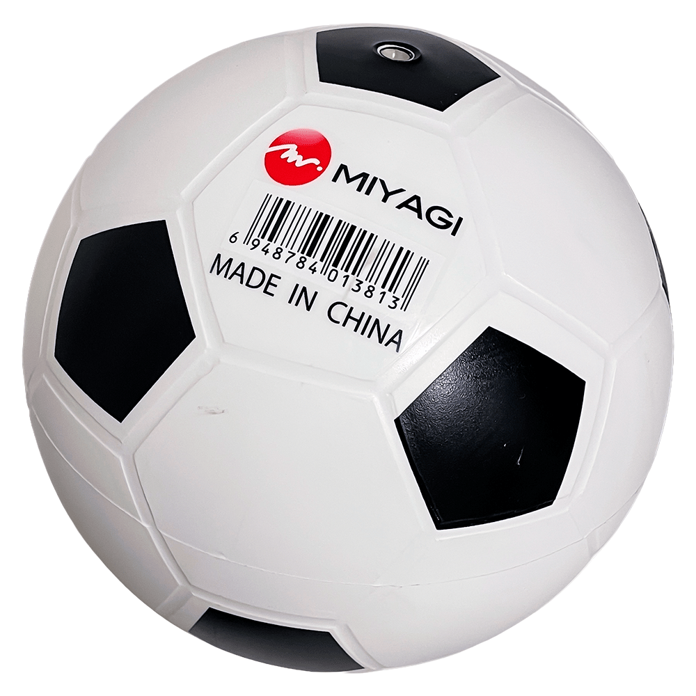 Pelota de fundamentacion Caucho Miyagi 7082 - 7082-BLANCO-NEGPelota de Fundamentación