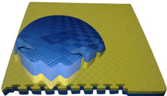Piso Tatami Azul/Amarillo Judo 1x1x4.0 cm Miyagi AMPI08 - AMPI08