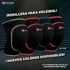 Rodillera Para Voleibol M745B (PAR) - M745B - NE/RS - SRodillera para Voleibol