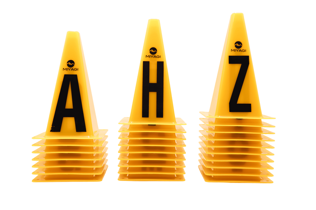 Set de Conos Alfabéticos Miyagi M8652 - 9 - M8652 - 9 - AMA