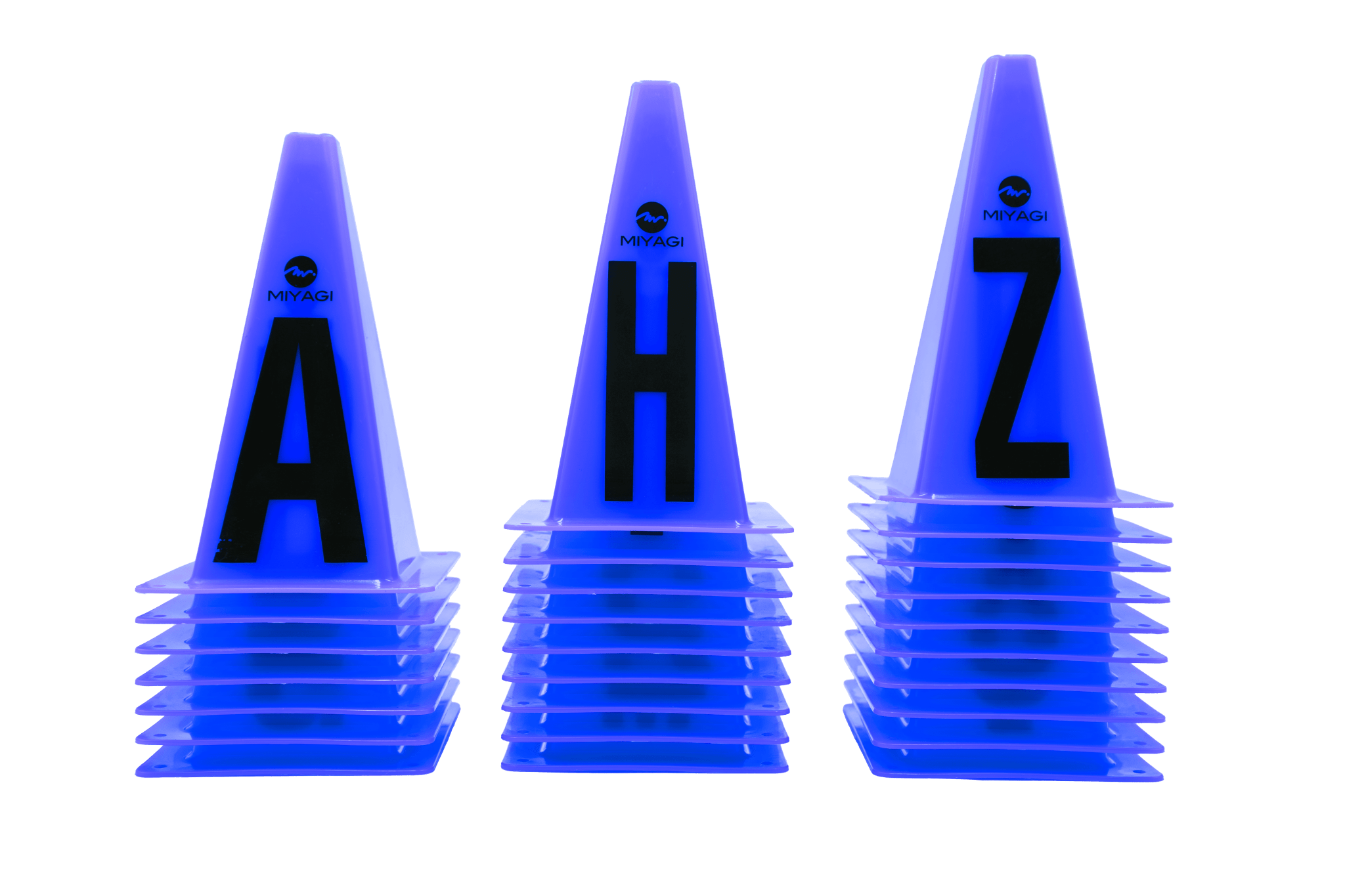 Set de Conos Alfabéticos Miyagi M8652 - 9 - M8652 - 9 - AZU